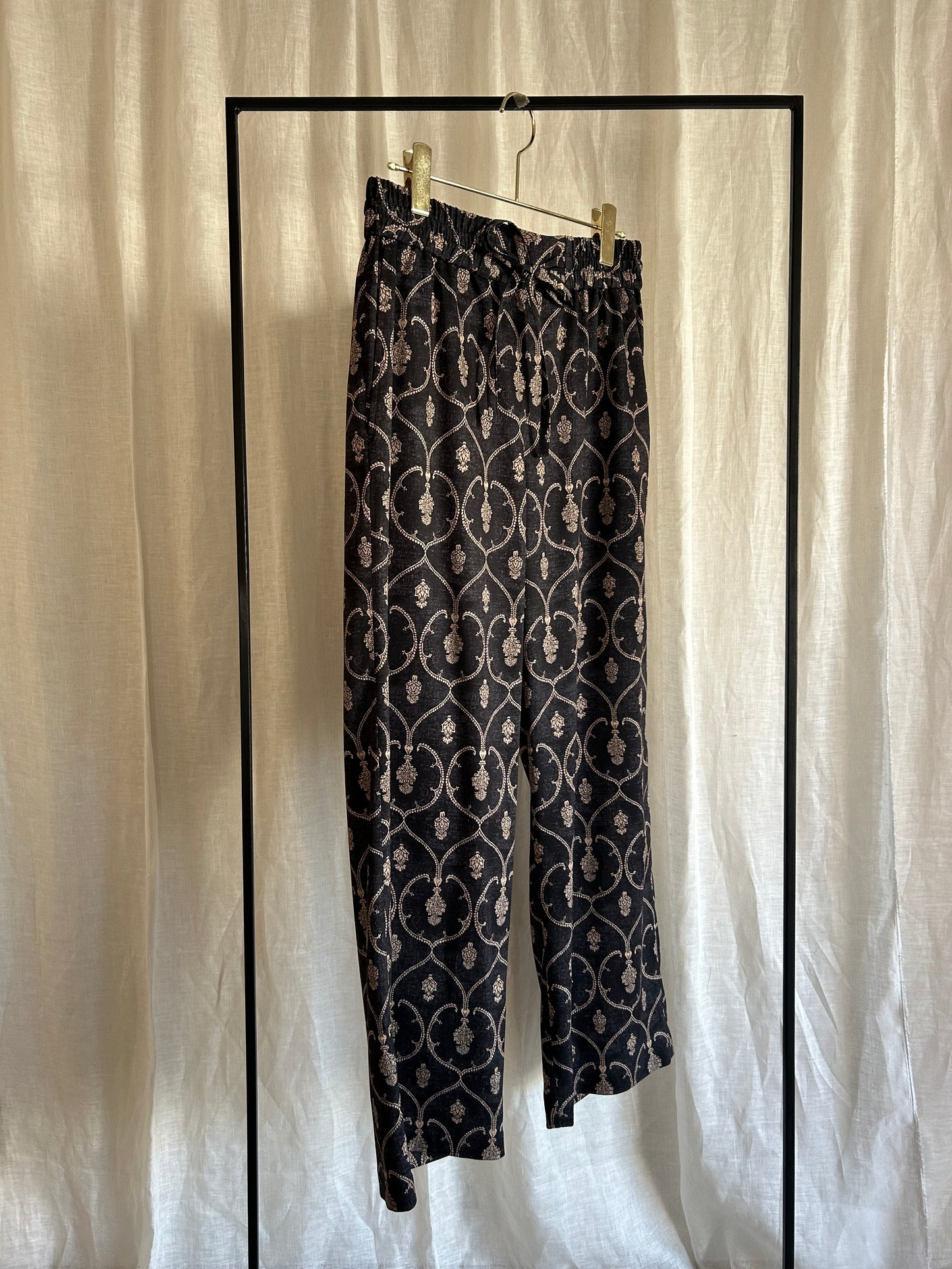 25ss drawellプリントドロストパンツ