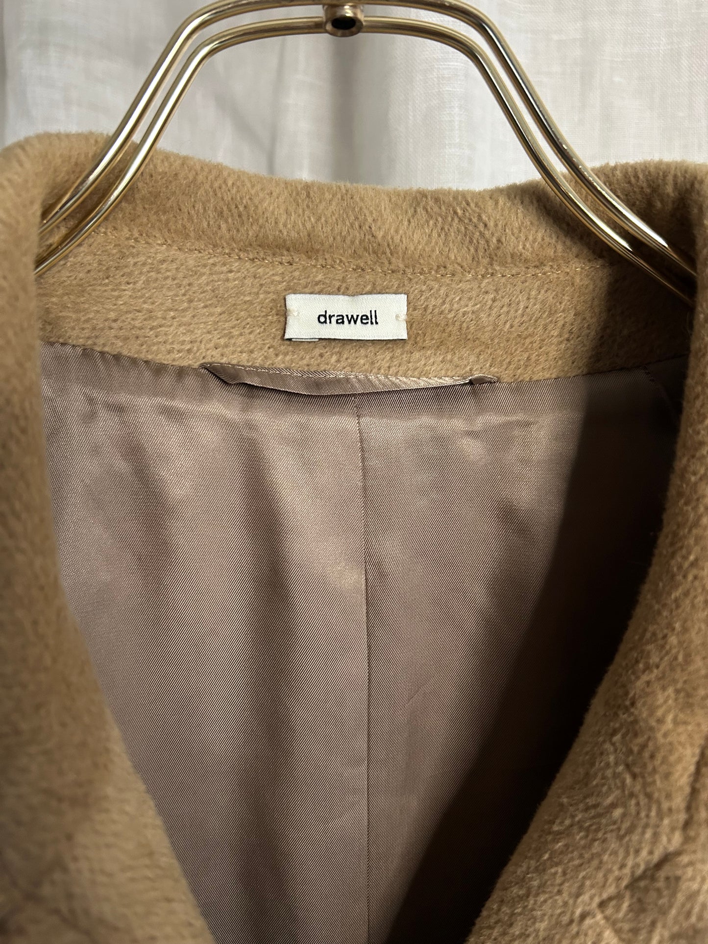 2025AWアンゴラナイロンオックスビーバー ラグランPコート