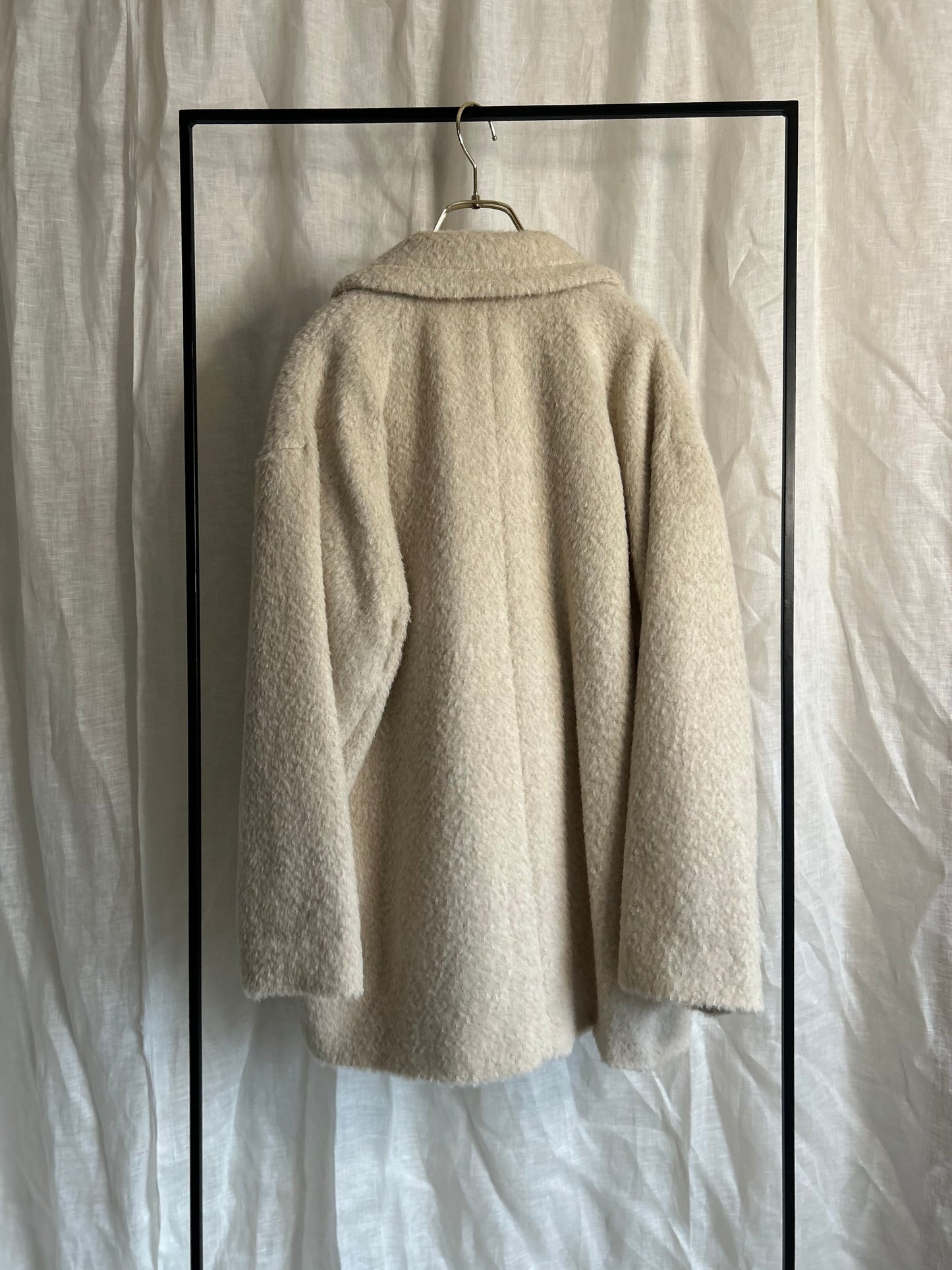 2025AWアルパカシャギースプリットラグランPコート