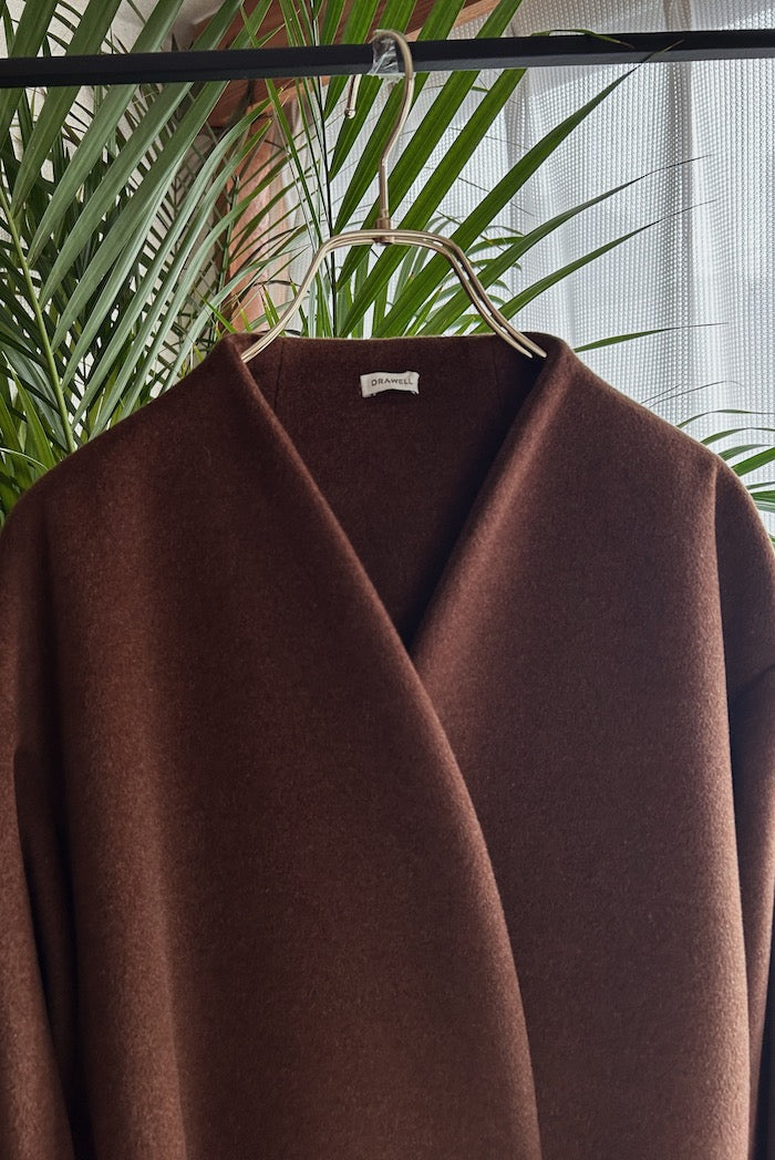 Angora beaver Dolman coat