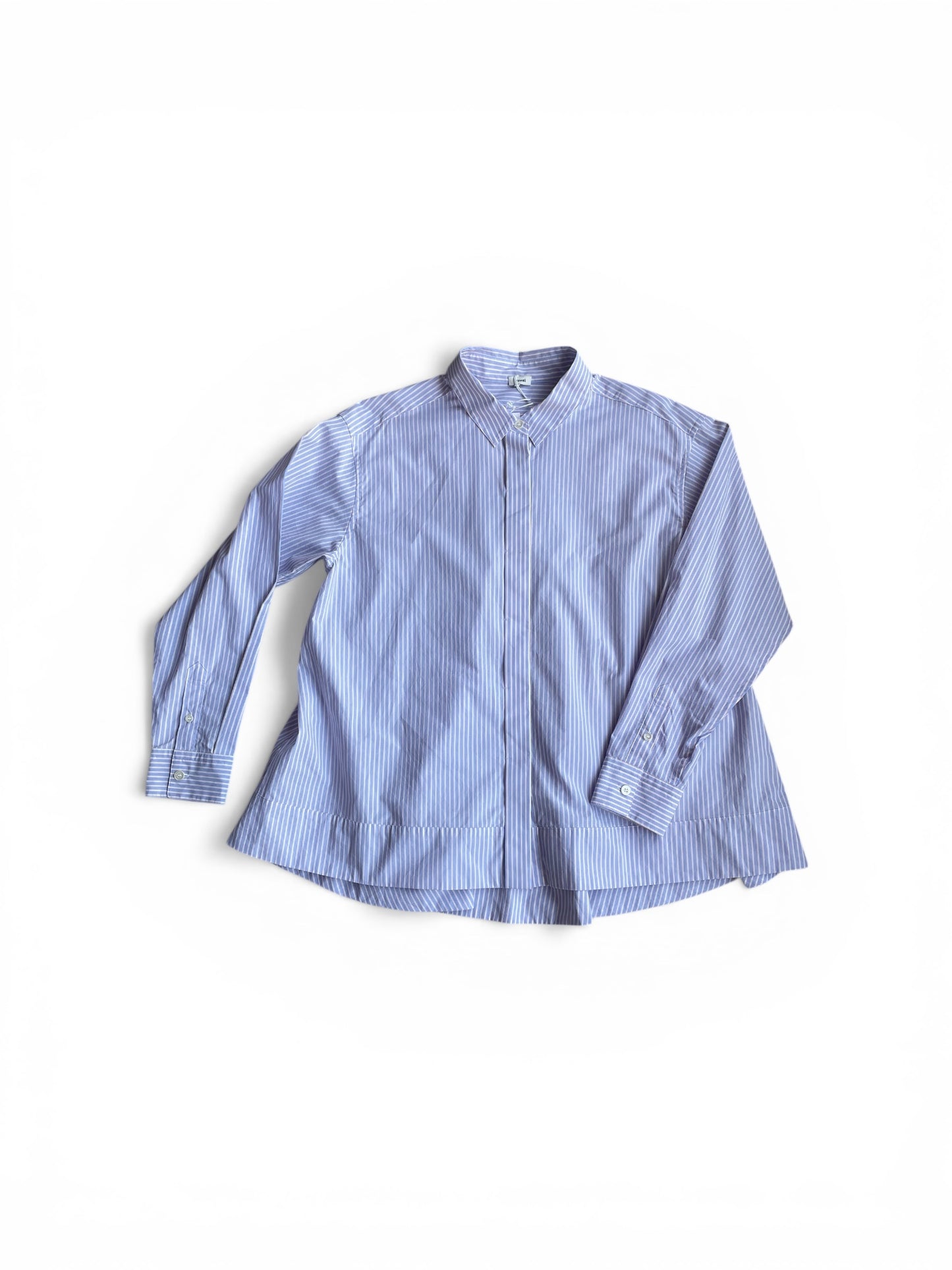 ハイカウントブロードバックフレアーシャツ