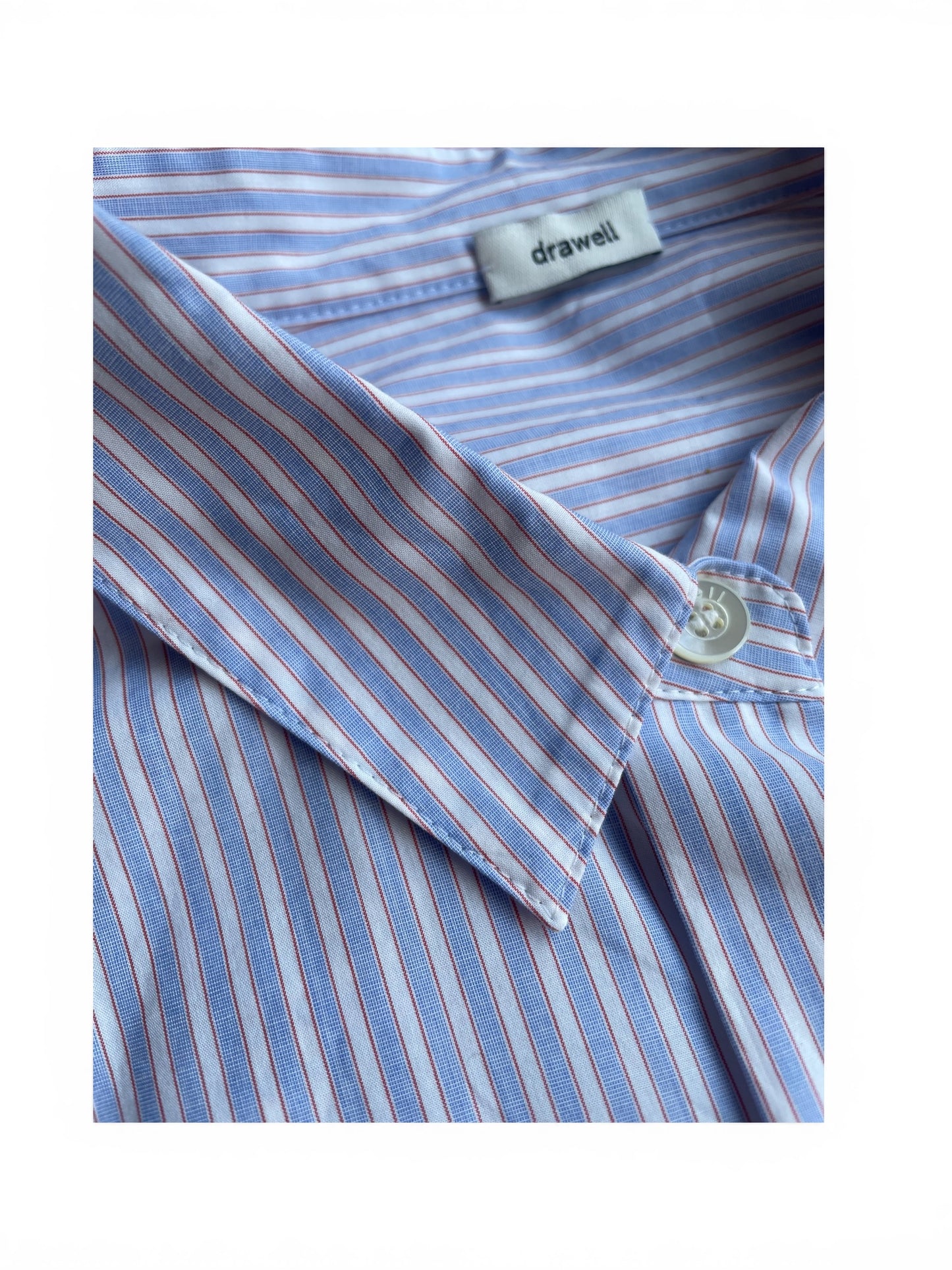 ハイカウントブロードバックフレアーシャツ