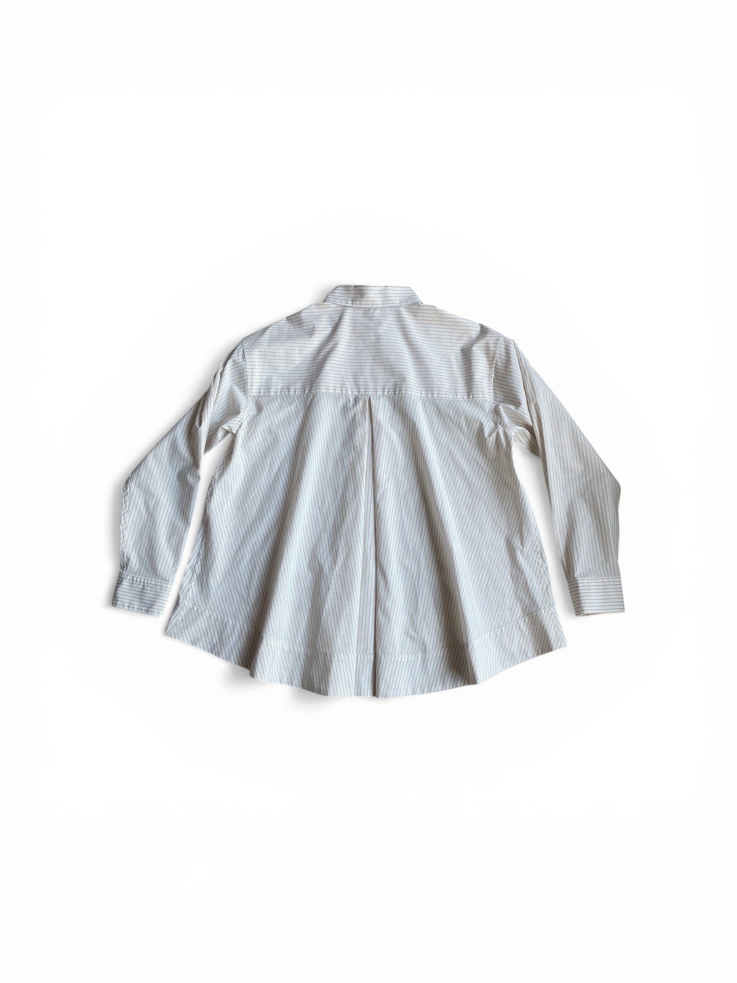 ハイカウントブロードバックフレアーシャツ