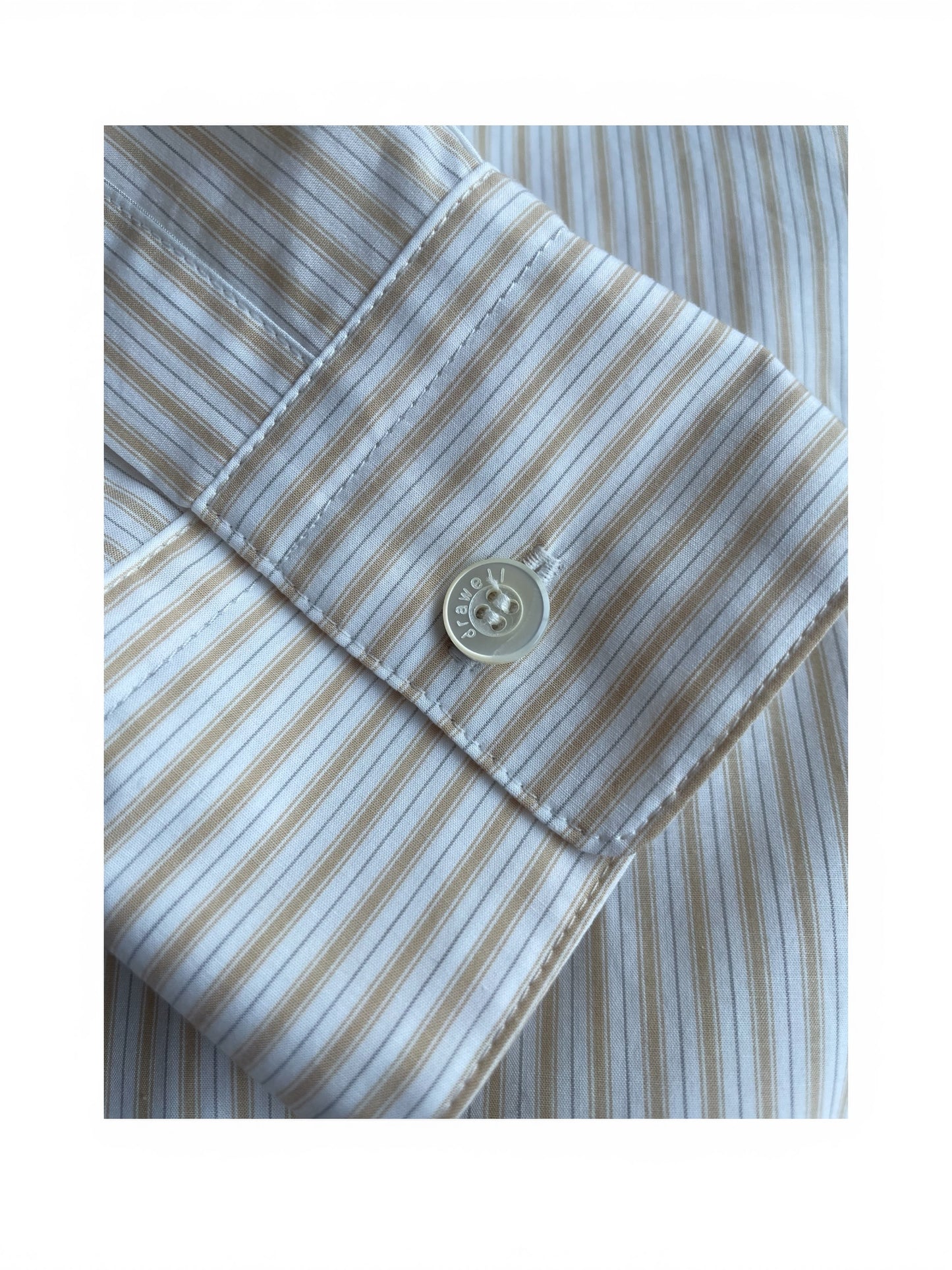 ハイカウントブロードバックフレアーシャツ