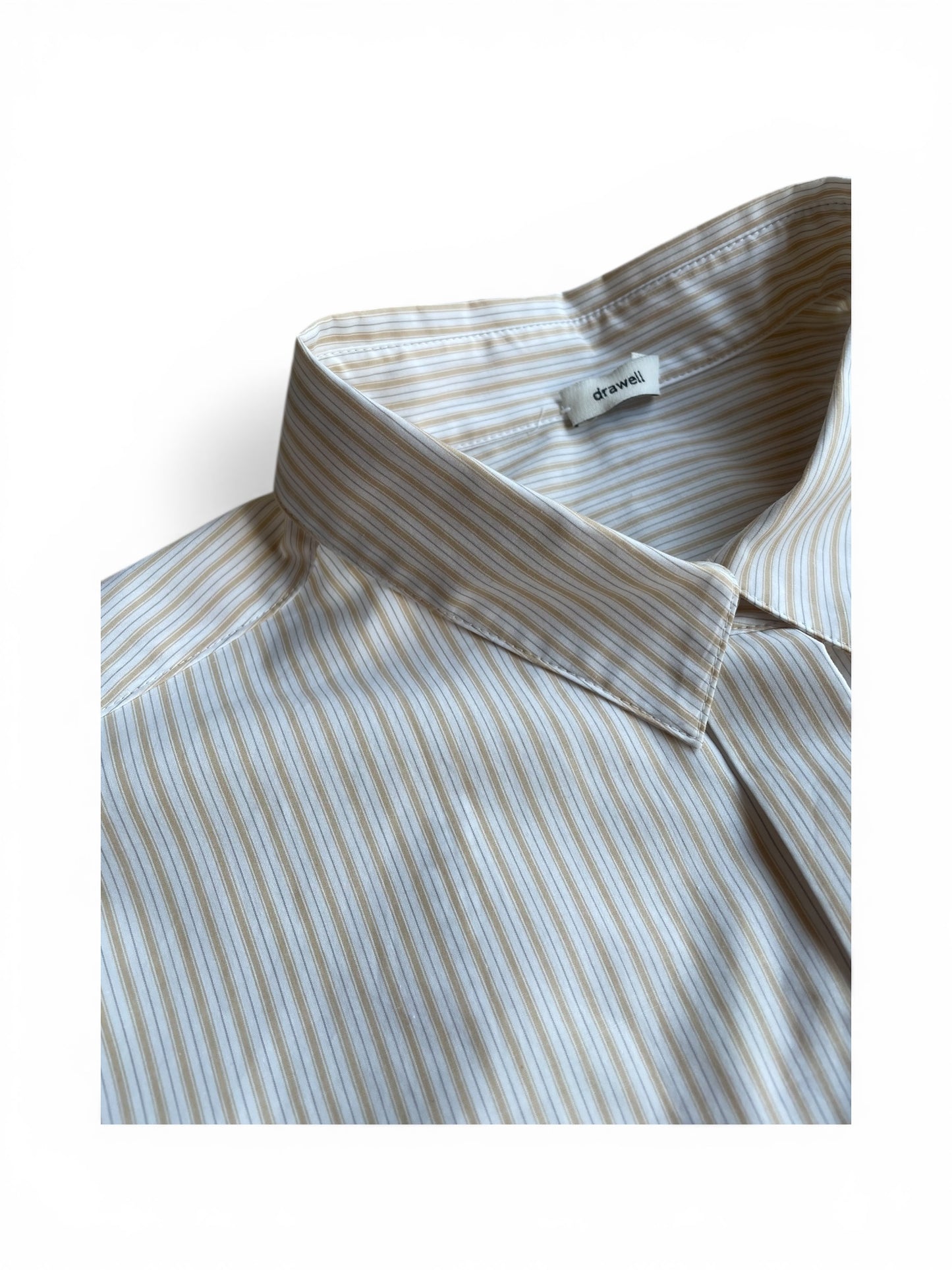 ハイカウントブロードバックフレアーシャツ