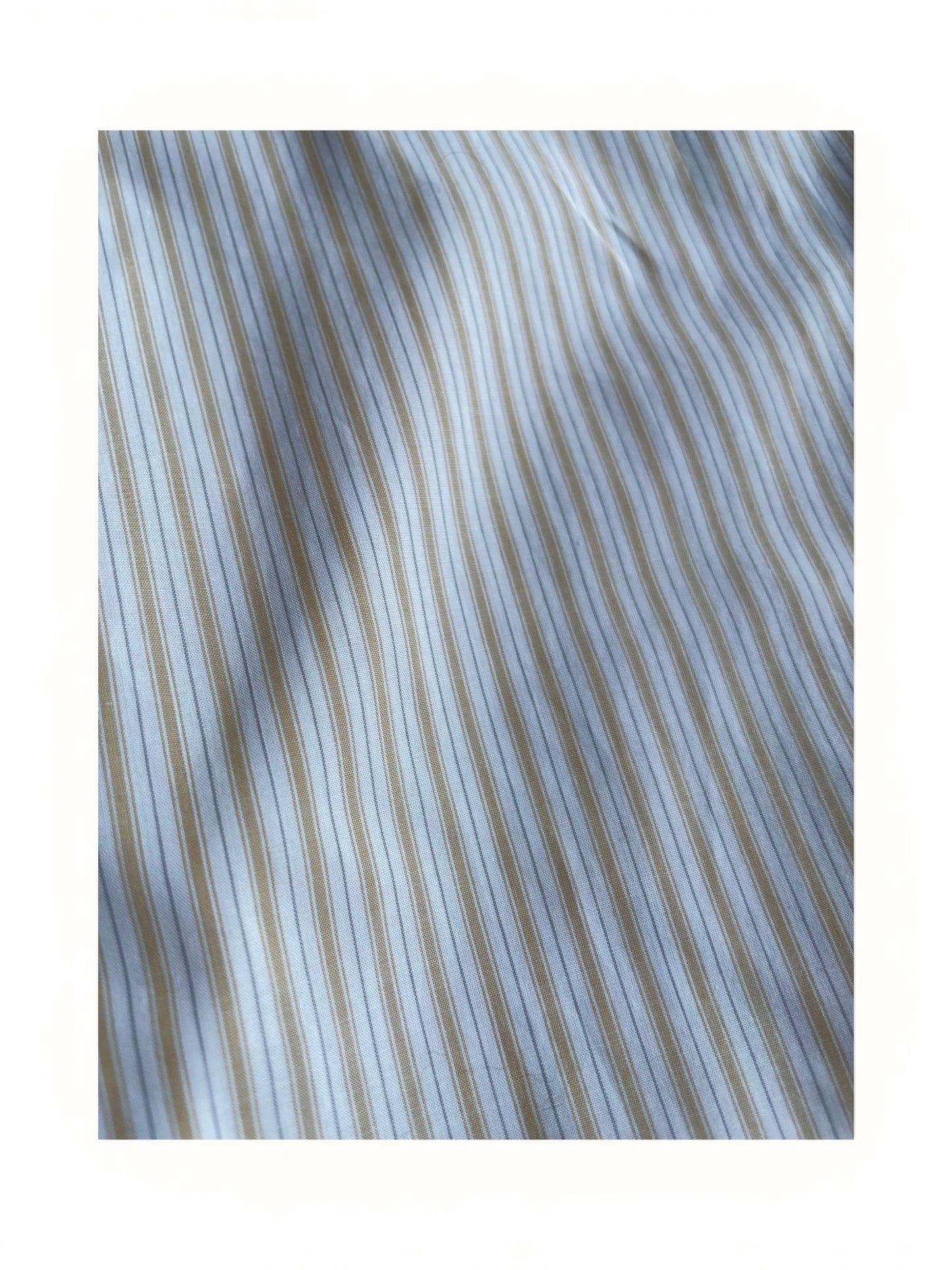 ハイカウントブロードバックフレアーシャツ