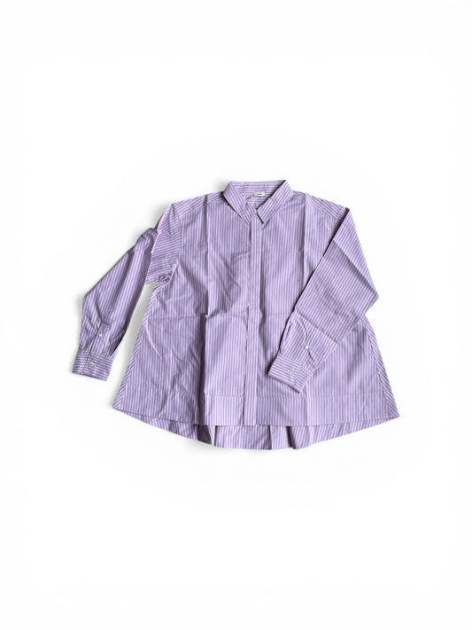 ハイカウントブロードバックフレアーシャツ