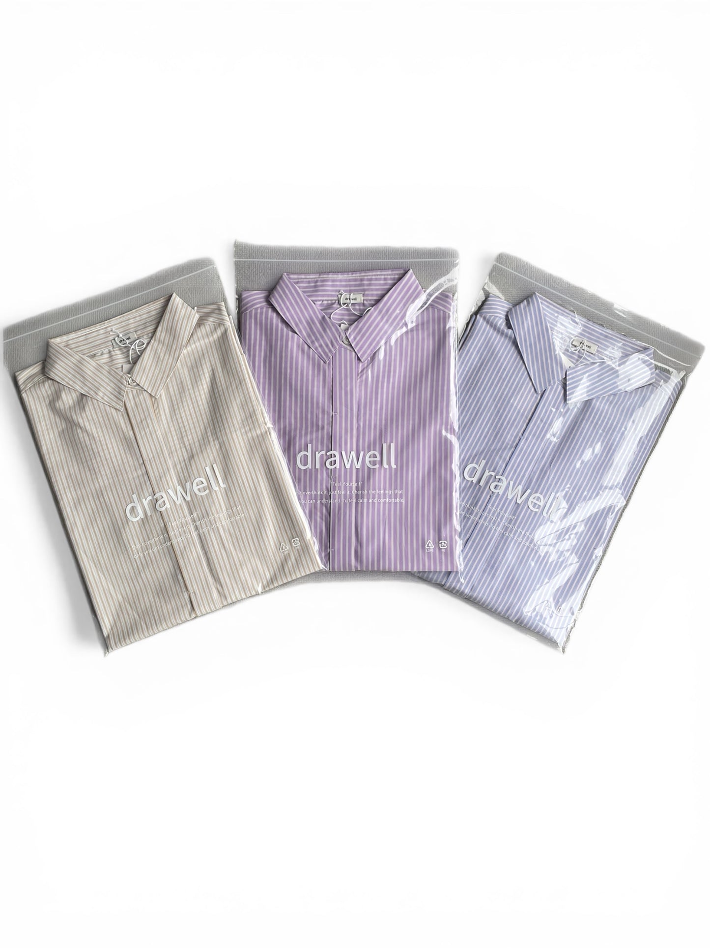 ハイカウントブロードバックフレアーシャツ