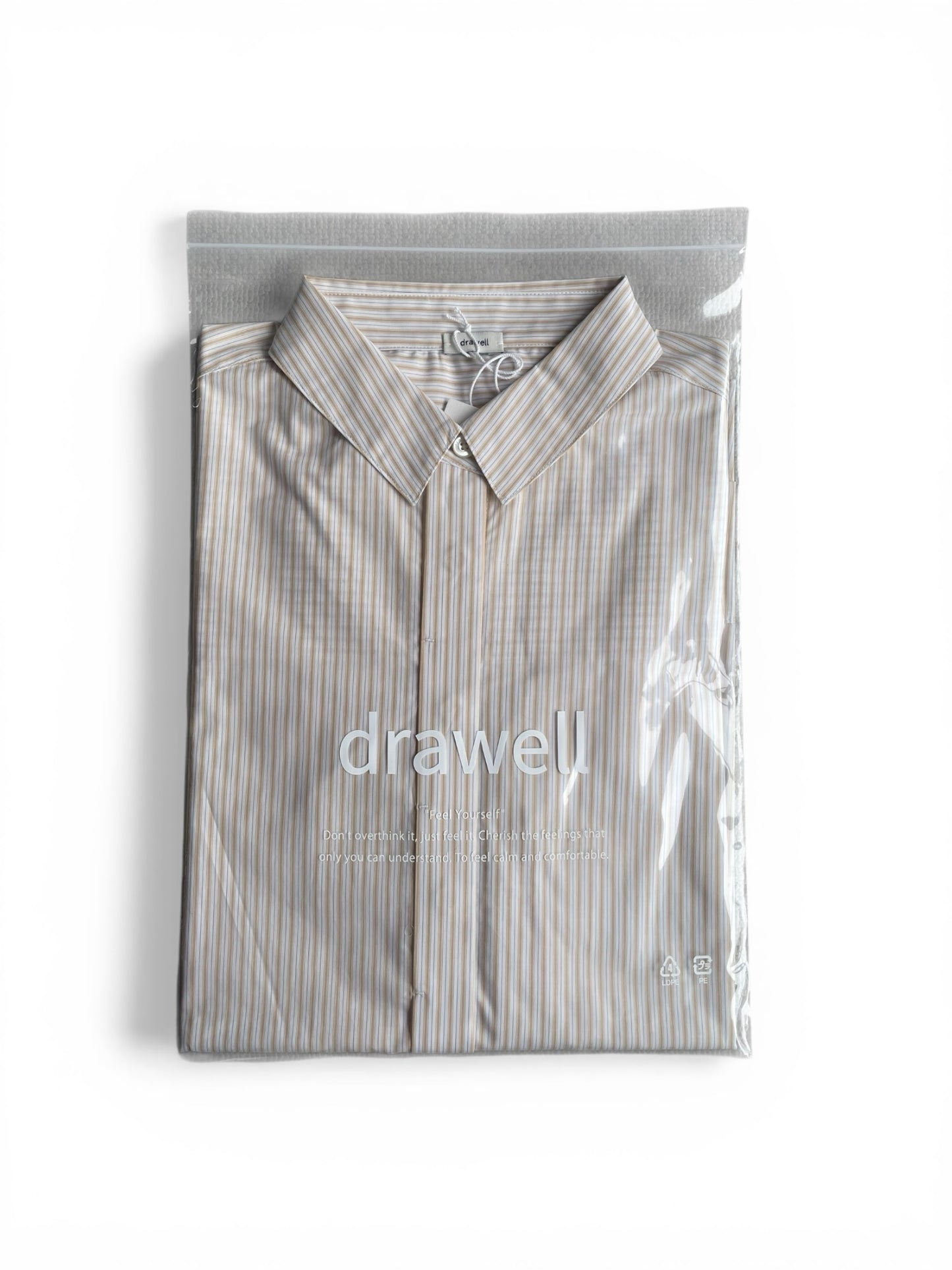 ハイカウントブロードバックフレアーシャツ